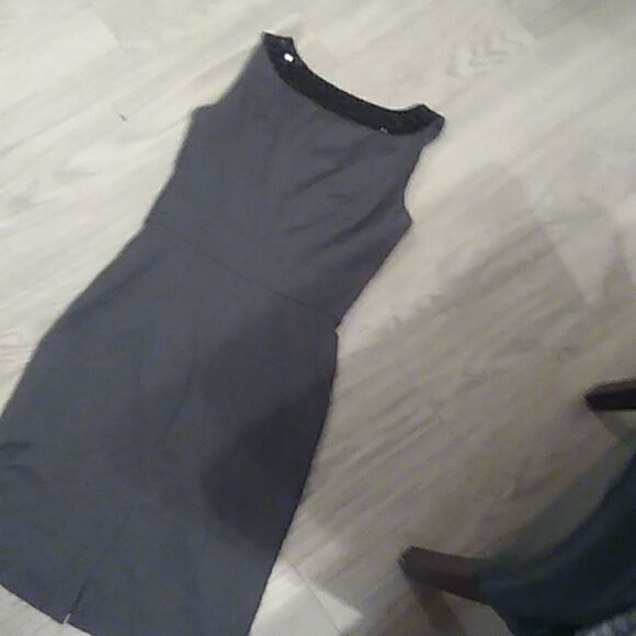 Size 6 H&M Grey Bodycon Mini Dress - Picture 4 of 4